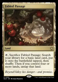 Fabled Passage (252) Bloomburrow BLB MTG Magic - Image 1