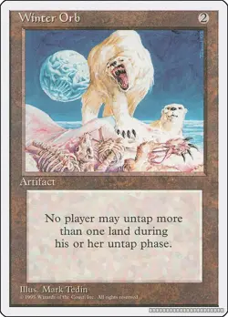 Winter Orb [4ED - 376] - HP [Normal] TCG MTG - Image 1