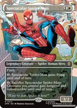 Spectacular Spider-Man (Borderless) [SPM - 14] - NM [Foil] TCG MTG - Image 1