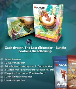 2x Magic The Gathering MTG Avatar The Last Airbender Commander Bundle ENG Sealed - Image 5