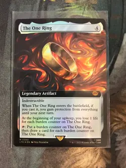 The One Ring - Foil - Extended Art Lord of the Rings MTG - Image 1