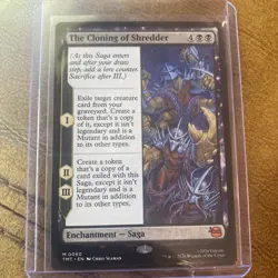 MTG The Cloning of Shredder 0060 FOIL Mythic Saga TMNT TMT Ninja Mutant NM - Image 2