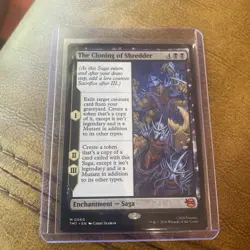 MTG The Cloning of Shredder 0060 FOIL Mythic Saga TMNT TMT Ninja Mutant NM - Image 3
