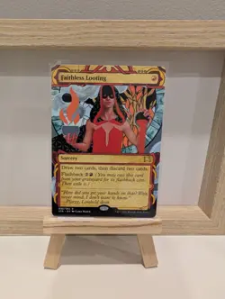 MTG 1X FAITHLESS LOOTING MYSTICAL ARCHIVE STRIXHAVEN NEAR MINT/MINT - Image 1
