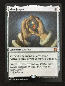 1x MTG Mox Jasper - Tarkir: Dragonstorm (TDM) #246 - Magic the Gathering - Image 1