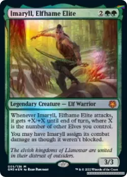 Imaryll, Elfhame Elite [GN3 - 5] - NM [Foil] TCG MTG - Image 1