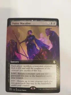 Danse Macabre (Extended Art) Commander: Adventures in the Forgotten Realms... - Image 1