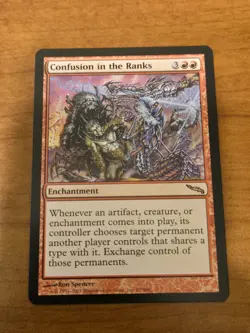 MTG Mirrodin - Confusion in the Ranks - MRD 87 - NM - Image 1