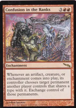 MTG Mirrodin - Confusion in the Ranks - MRD 87 - NM - Image 2