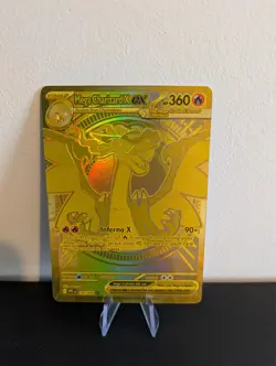 Pokemon Mega Evolution Phantasmal Flames Mega Charizard 130/094 NM - Image 4