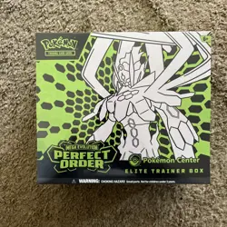 Pokemon Perfect Order Pokemon Center Exclusive Elite Trainer Box ETB - Image 1