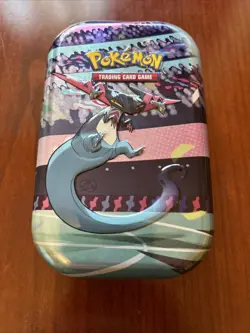 Pokemon TCG 2020 Mini Tin Trick Or Treat Fun Pack 1 Coin Dice Set Damage Counter - Image 1