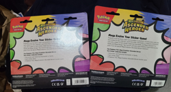 Lot of 2-Pokemon Mega Evolutions Ascended Heroes Tech Sticker Collection IN HAND - Image 2