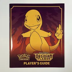 Obsidian Flames Player's Guide Pokemon TCG Elite Trainer Box Booklet - Image 1