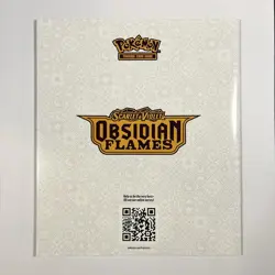 Obsidian Flames Player's Guide Pokemon TCG Elite Trainer Box Booklet - Image 2