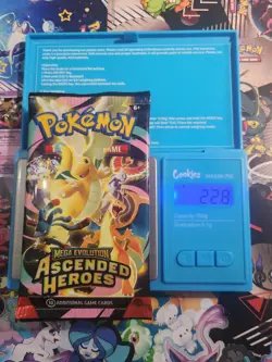 EXTREMELY HEAVY! 22.8g GOD PACKUUU Ascended Heroes Pokemon TCG Booster (SEALED) - Image 1