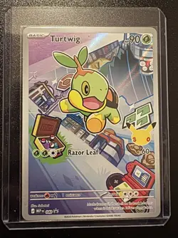 Pokemon TCG First Partner Illustration Collection Holo Chimchar, Turtwig, Piplup - Image 3