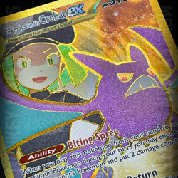 Pokemon - 242/182 - Team Rocket’s Crobat ex - Destined Rivals - Image 2