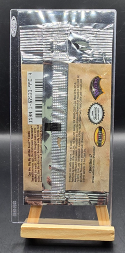 Pokemon TCG WOTC 1999 Fossil EMPTY Booster Pack Long Crimp Lapras Art - Image 2