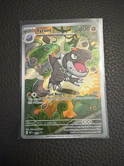 Pokemon Tyrunt 070 Illustration Rare Black Star Promo Perfect Order - Image 1