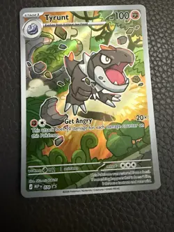 Pokemon Tyrunt 070 Illustration Rare Black Star Promo Perfect Order - Image 2