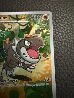 Pokemon Tyrunt 070 Illustration Rare Black Star Promo Perfect Order - Image 5