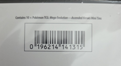 Pokemon TCG Mega Evolution Ascended Heroes Mini Tins Sealed Display (10 Tins) - Image 4
