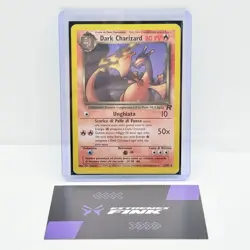 CARTA POKEMON DARK CHARIZARD (NON HOLO) 21/82 - ITA - TEAM ROCKET - POOR PLAYED - Image 1