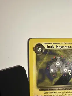 Dark Magneton 28/82, Team Rocket, Pokemon TCG, Unlimited 2000, WOTC, Vintage, NM - Image 2