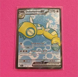 Pokemon Dudunsparce EX Sv09: Journey Together 178/159 Holo Ultra Rare 270 HP - Image 1