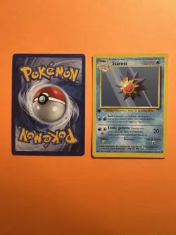 Pokemon 1st Edition Base Set (French) - Stari (Staryu) And Staross (Starmie) - Image 2