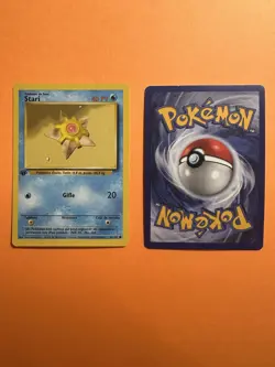 Pokemon 1st Edition Base Set (French) - Stari (Staryu) And Staross (Starmie) - Image 3