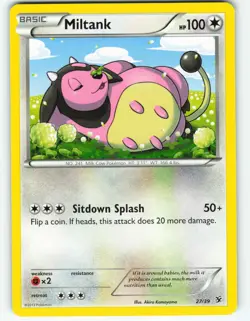 Miltank - 27/39 Kalos Starter Set - Pokemon TCG - 2013 - Image 1