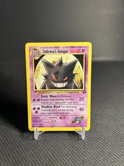 Pokemon TCG Sabrina's Gengar 29/132 Gym Challenge Non-Holo MP - Image 1