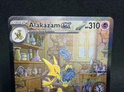 NM Alakazam ex 201/165 Special Illus. Rare SV151 Scarlet & Violet Holo Pokemon - Image 2