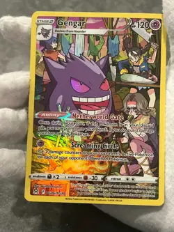 Pokemon TCG Gengar TG06/TG30 Lost Origin Trainer Gallery Holo Full Art NM- - Image 3