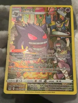 Pokemon TCG Gengar TG06/TG30 Lost Origin Trainer Gallery Holo Full Art NM- - Image 4
