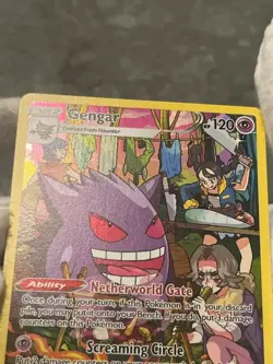 Pokemon TCG Gengar TG06/TG30 Lost Origin Trainer Gallery Holo Full Art NM- - Image 5