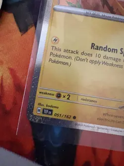Pikachu 51/162 Stamped 2026 Pokemon Day 30th Anniversary Promo w/ Fart SWIRL - Image 5