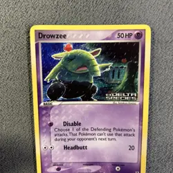 Pokemon TCG Drowzee 67/113 Delta Species NM Near Mint Reverse Holo Stamp - Image 3