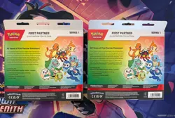 2 x Pokemon TCG First Partner Illustration Collection Series (SEALED) - Image 2
