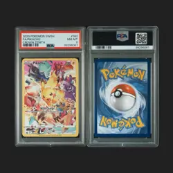 FULL ART/PIKACHU 160/159 2023 POKEMON SWORD AND SHIELD CROWN ZENITH PSA 8 - Image 3