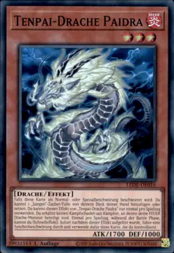 Yugioh LEDE-DE016 - Tenpai-Drache Paidra - Super Rare - 1. Auflage - Image 1