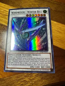 Windwitch - Winter Bell OP06-EN011 Unlimited Edition Super Rare PL + BONUS - Image 1