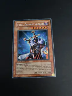 Total Defense Shogun CT1-EN001 Secret Rare Limited Edition Card Trading TCG - Image 2