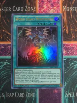 Yu-Gi-Oh! World Legacy Monstrosity DANE-EN059 1st Edition Ultra Rare NM b2/ - Image 1