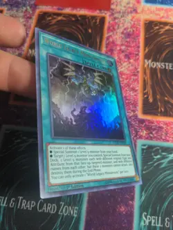 Yu-Gi-Oh! World Legacy Monstrosity DANE-EN059 1st Edition Ultra Rare NM b2/ - Image 2