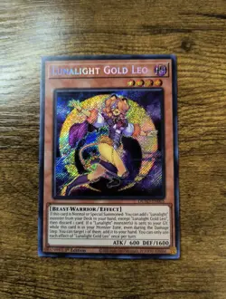 Lunalight Gold Leo Secret Rare DUAD-EN005 Duelist Advance Yugioh - Image 1