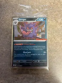 Gengar 050/088 Gamestop STAMPED - Perfect Order GAME STOP PROMO SEALED!!! - Image 1
