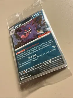 Gengar 050/088 Gamestop STAMPED - Perfect Order GAME STOP PROMO SEALED!!! - Image 3